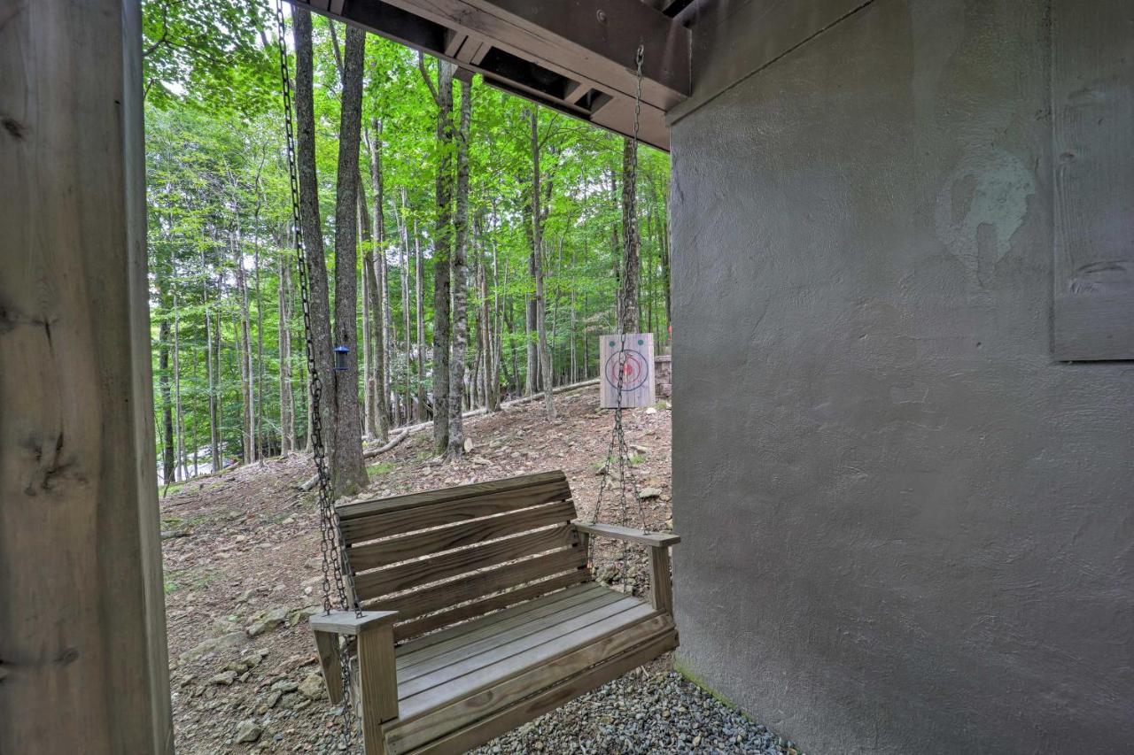 A-Frame Cabin With Hot Tub 1 Mi To Beech Mountain! Экстерьер фото