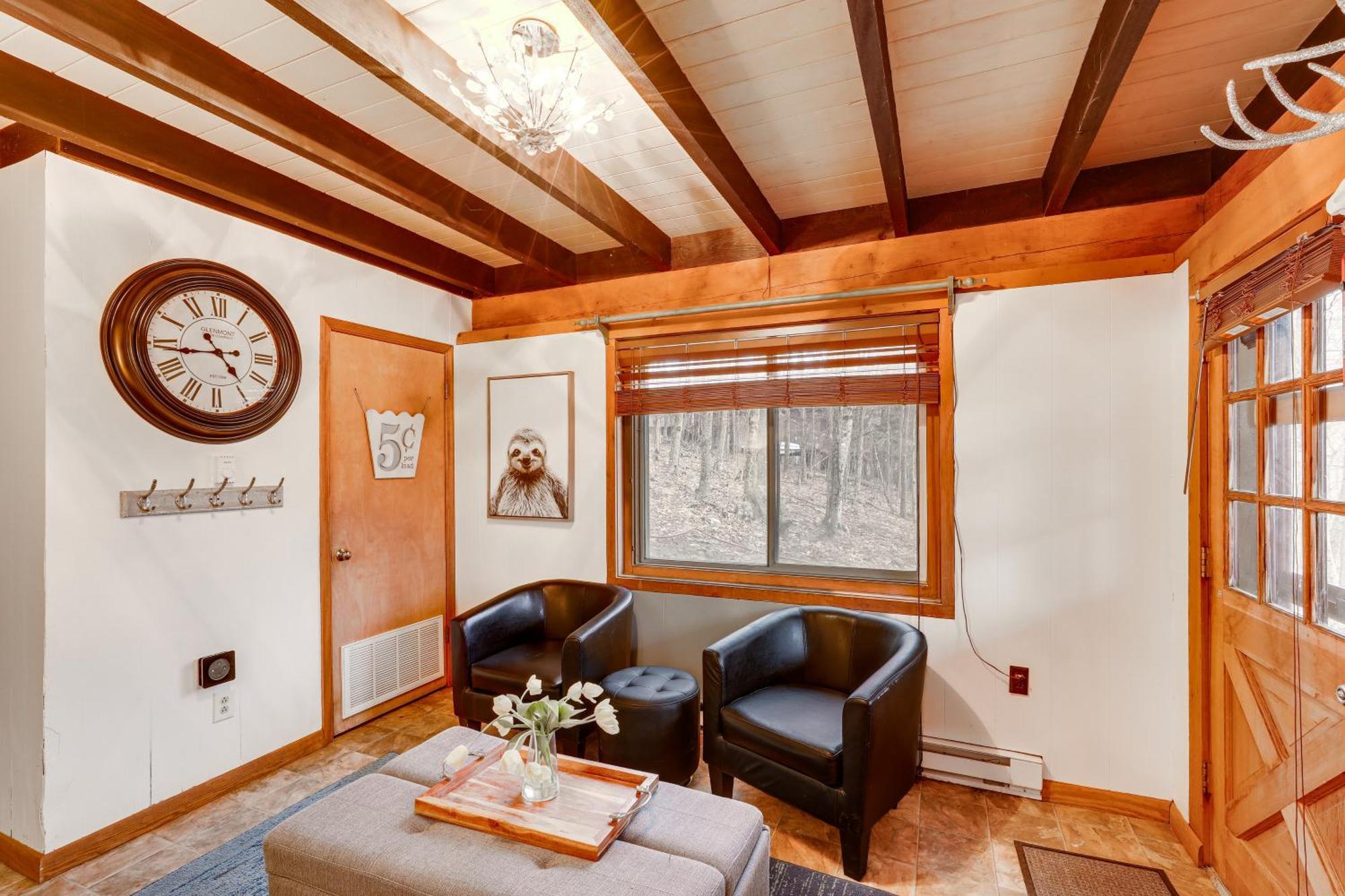 A-Frame Cabin With Hot Tub 1 Mi To Beech Mountain! Экстерьер фото