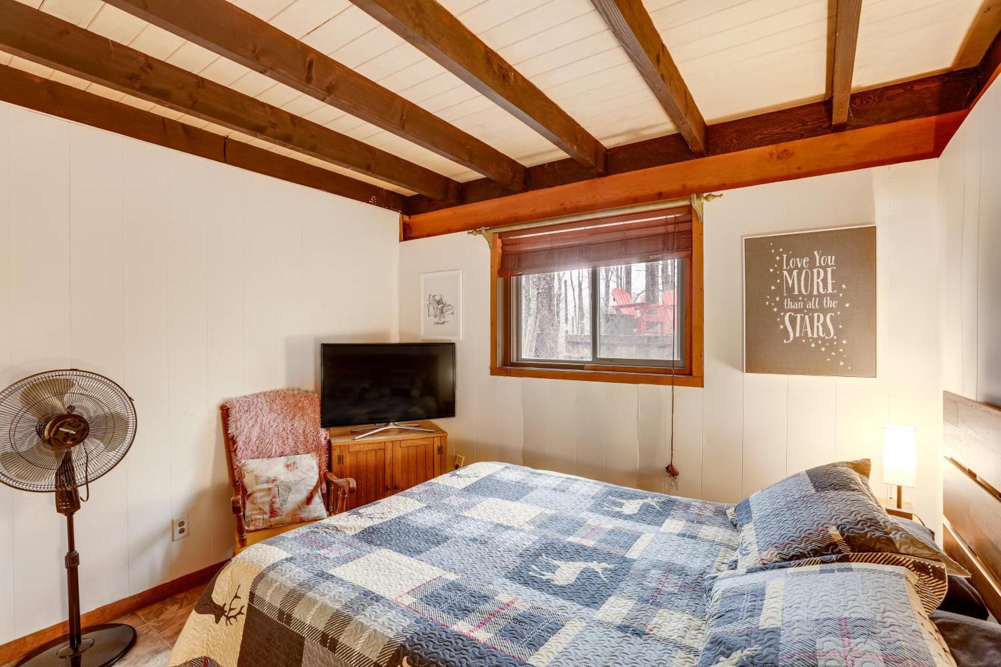 A-Frame Cabin With Hot Tub 1 Mi To Beech Mountain! Экстерьер фото